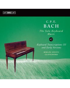 Carl Philipp Emanuel Bach (1714-1788) - Transkriptionen für Cembalo Vol.3 & frühe Versionen CD
