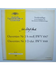 Johann Sebastian Bach (1685-1750) • Ouvertüre Nr. 2 & Nr. 3 LP