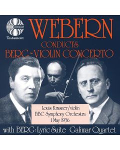 Alban Berg (1885-1935)  • Violin Concerto CD • Anton Webern