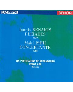 Les Percussions de Strasbourg, Keiko Abe • Iannis Xenakis | Maki Ishii CD