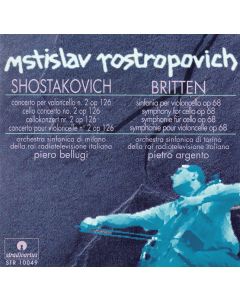 Mstislav Rostropovich • Dmitri Shostakovich | Benjamin Britten CD