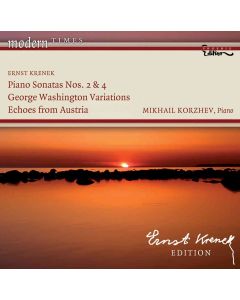 Ernst Krenek (1900-1991) • Piano Sonatas CD • Mikhail Korzhev