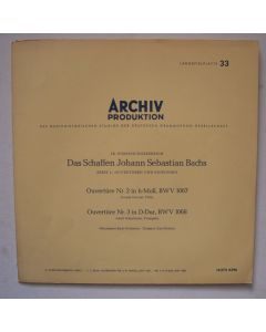 Johann Sebastian Bach (1685-1750) • Ouvertüre Nr. 2 & 3 LP