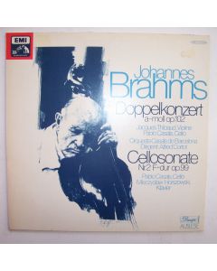 Pablo Casals & Jacques Thibaud: Johannes Brahms (1833-1897) • Doppelkonzert LP