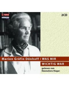 Marion Gräfin Dönhoff • Was mir wichtig war 2 CDs
