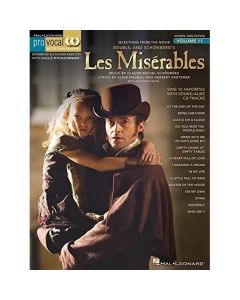 Les Misérables, sheet music+2 CDs