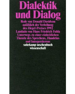 Donald Davidson • Dialektik und Dialog