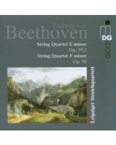 Ludwig van Beethoven (1770-1827) • String Quartets op. 59,2 & 95 CD