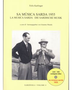 Felix Karlinger • Sa mùsica sarda 1955, libro + CD