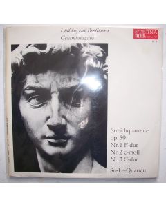 Ludwig van Beethoven (1770-1827) • Streichquartette op. 59 2 LPs • Suske-Quartett