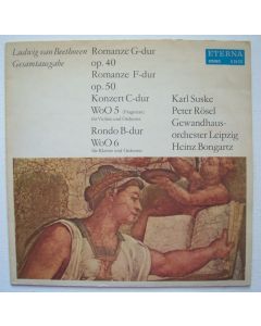 Ludwig van Beethoven (1770-1827) • Romanzen LP • Karl Suske