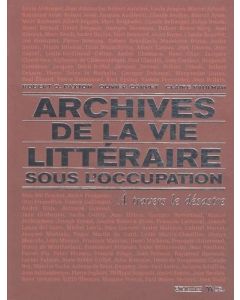 Archives de la vie littéraire sous l'occupation