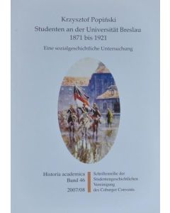 Krzysztof Popinski • Studenten an der Universität Breslau 1871 bis 1921