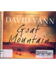 David Vann • Goat Mountain 5 CDs