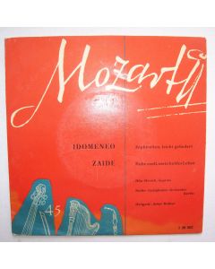 Wolfgang Amadeus Mozart (1756-1791) • Idomeneo - Zaide 7" • Rita Streich