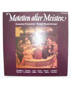Dresdner Kreuzchor,  Rudolf Mauersberger - Motetten Alter Meister LP