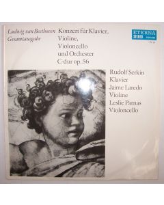 Ludwig van Beethoven (1770-1827) • Triple Concerto LP • Leslie Parnas, Rudolf Serkin & Jaime Laredo