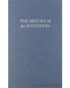 Tony Towle • The History of the Invitation