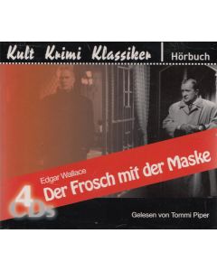 Edgar Wallace • Der Frosch mit der Maske 4 CDs