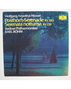 Wolfgang Amadeus Mozart (1756-1791) • Posthorn-Serenade KV 320 LP • Karl Böhm
