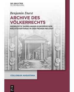 Benjamin Durst • Archive des Völkerrechts