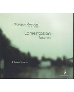Giuseppe Giordani (1751-1798) - Lamentazioni & Misere CD