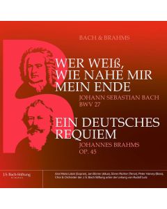 Chor der J.S.Bach-Stiftung - Bach & Brahms CD