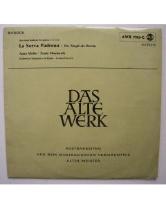 Giovanni Battista Pergolesi (1710-1736) • La Serva Padrona LP • Anna Moffo