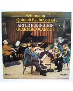 Artur Rubinstein & Guarneri Quartet: Robert Schumann (1810-1856) • Quintett LP