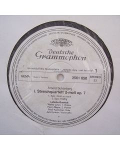Arnold Schönberg (1874-1951) • 1. Streichquartett LP • LaSalle Quartett