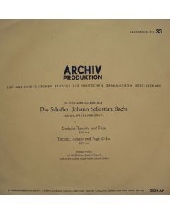 Johann Sebastian Bach (1685-1750) • Dorische Toccata und Fuge BWV 538 10" • Helmut Walcha