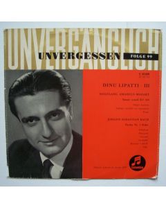 Dinu Lipatti: Wolfgang Amadeus Mozart (1756-1791) • Sonate a-moll KV 310 10"