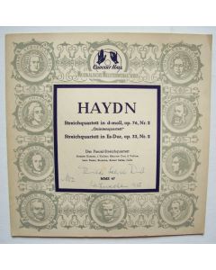Joseph Haydn (1732-1809) • Quintenquartett 10" • Pascal-Streichquartett