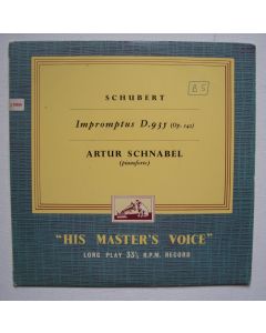 Franz Schubert (1797-1828) • Impromptus D.935 10" • Artur Schnabel