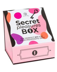 SECRET PLAY - VERGNÜGUNGSBOX FÜR PAARE: WÜRFEL + VIBRATIONSKUGEL + FEDERSTIFT