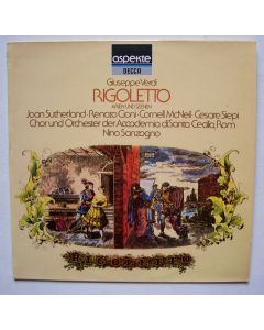 Giuseppe Verdi (1813-1901) • Rigoletto LP • Nino Sanzogno