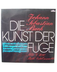 Bach (1685-1750) • Die Kunst der Fuge 2 LPs • Bell' Arte Ensemble