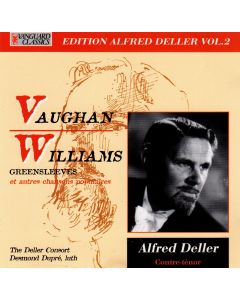 Alfred Deller: Ralph Vaughan Williams (1872-1958) • Greensleeves CD