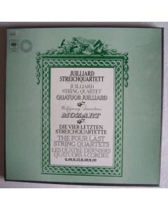  Mozart • Die vier letzten Streichquartette 2 LP-Box • Juilliard String Quartet