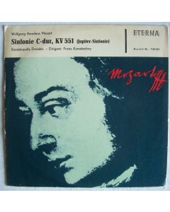 Mozart (1756-1791) • Sinfonie C-Dur KV 551 10" • Franz Konwitschny