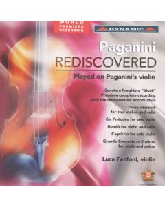 Niccolo Paganini (1782-1840) - Grande Concerto e-moll für Violine & Gitarre CD