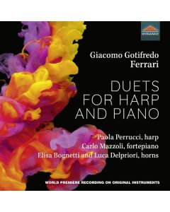 Giacomo Gotifredo Ferrari (1763-1842) - Duette für Harfe & Klavier Nr.1-4 CD