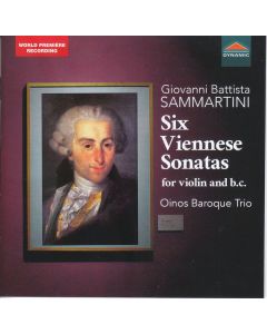 Giovanni Battista Sammartini (1701-1775) - Sonaten für Violine & Bc Nr.1-6 "Six Viennese Sonatas" CD