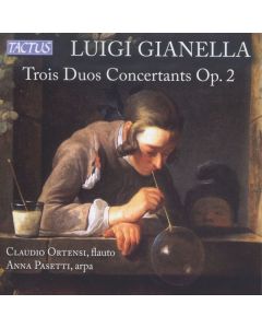 Luigi Gianella (1770-1817) - Duos Concertants op.2 Nr.1-3 für Flöte & Harfe CD