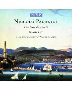 Niccolo Paganini (1782-1840) - Sonaten für Violine & Gitarre Nr.1-6 CD