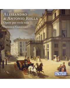 Alessandro Rolla (1757-1841) - Musica Ridotta für Viola solo (Transkriptionen aus Opern von Vaccaj, Rossini & Bellini) CD