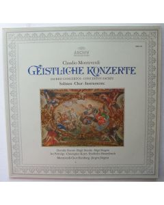 Claudio Monteverdi (1567-1643) • Geistliche Konzerte - Sacred Concertos LP
