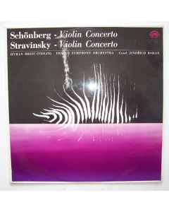 Arnold Schönberg (1874-1951) • Violin Concerto LP • Hyman Bress