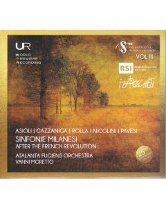 Sinfonie Milanesi after the French Revolution CD