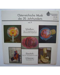 Österreichische Musik des 20. Jahrhunderts Vol. 9 LP